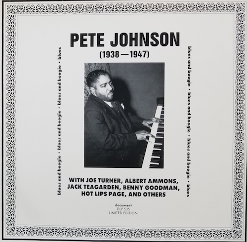 Pete Johnson 1938-1947 /Pete Johnson (document DLP-535)
